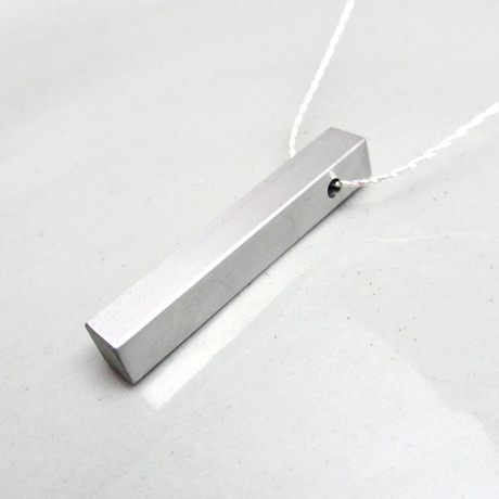 Minimalist Square Steel Necklace