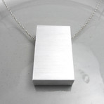 Industrial Solid Aluminum Necklace