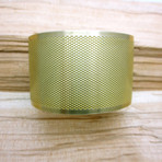 Industrial Brass Bracelet