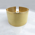 Industrial Brass Bracelet