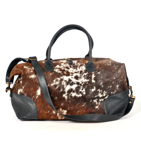 Cobble Hill Cowhide Leather Weekender