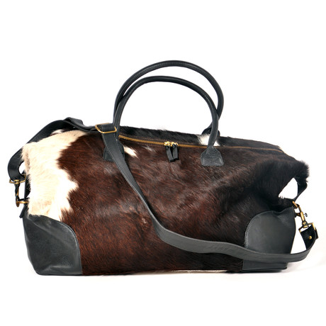 Lincoln Square Cowhide Leather Weekender