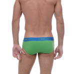 Briefs // Bamboo Green, Sky Diver // 3-Pack (S)