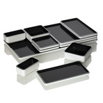 Food Tray // 11 Piece Set (Tangerine Tango)