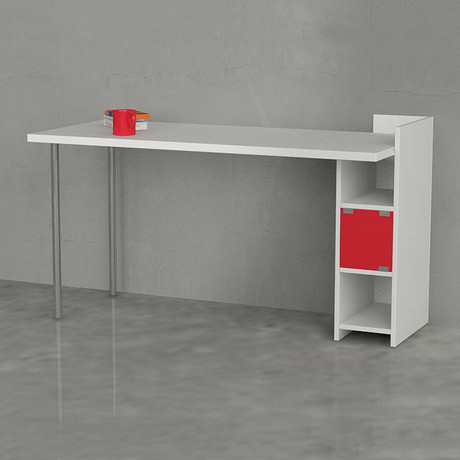 SekaSeka Office Table (Red)
