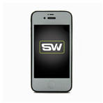 Brushed Stainless Steel (iPhone 4/4S)