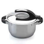 Virgo Stainless Steel Casserole + Cover // 4 Qts