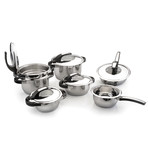 Virgo Stainless Steel Cookware Set // 12 Pieces