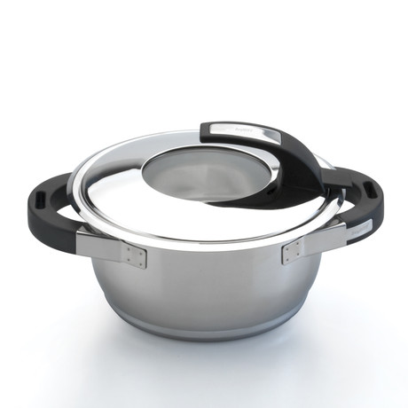 Virgo Stainless Steel Casserole + Cover // 1.6 Qts 