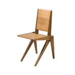16” Wide Chair // White Oak