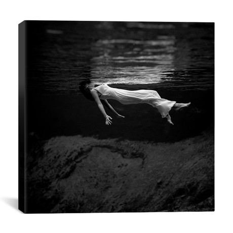Woman In Water (Small: 26"L x 26"H)