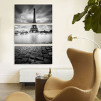 Eiffel Tower Study 1 // Moises Levy (Small: 18"L x 26"H)