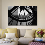 Clock Tower In Paris (Small: 26"L x 18"H)