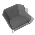 Tosom XL Chair // Grey