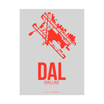 DAL Dallas Poster (Light Gray)