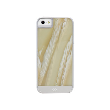 iPhone 5 Crafted Acetate // White Horn
