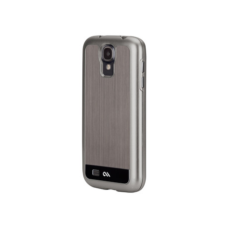 Galaxy S4 Brushed Aluminum // Gunmetal & Black