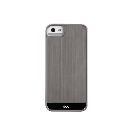 iPhone 5 Brushed Aluminum // Gunmetal & Black