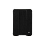 Vintage Genuine Leather Smart Cover Case // iPad Mini (Black)