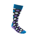 Fancy Men's Socks // Set of 3 // Purples