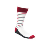 Fancy Men's Socks // White Stripe