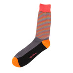 Fancy Men's Socks // Black Stripe