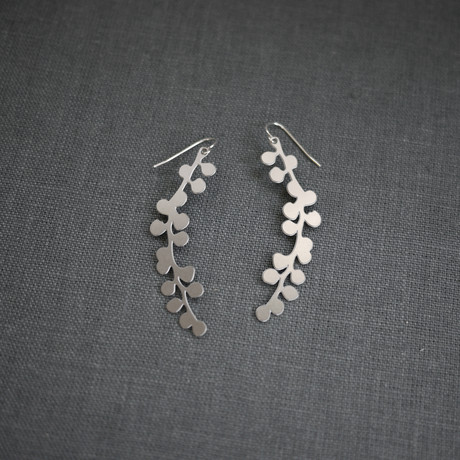 Mimosa Earrings (Steel)