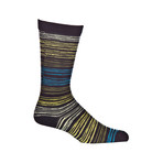 Wound Up Stripe (Charcoal)