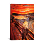 The Scream by Edvard Munch // Canvas (Small: 18"L x 26"H)