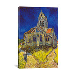 Church At Auvers by Vincent Van Gogh // Canvas (Small: 18"L x 26"H)