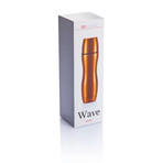 Wave Medium Flask // Orange