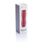 Wave Medium Flask // Red