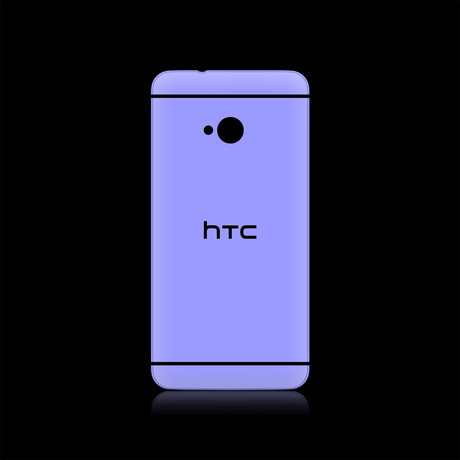 iGlow Full Body Wrap for HTC One // Vivid Purple (HTC One)