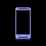 iGlow Full Body Wrap for HTC One // Vivid Purple (HTC One)