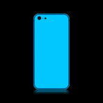 iGlow Full Body Wrap // Vivid Blue (iPhone 5)