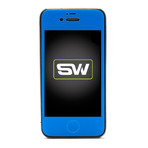 iGlow Full Body Wrap // Vivid Blue (iPhone 4/4S)
