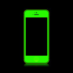 iGlow Full Body Wrap // Green Glow (iPhone 5)