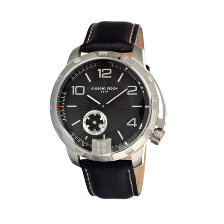 Timeless II Leather-Strap Watch  // GIOGFAR001