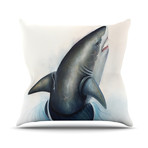 Graham Curran Throw Pillow // "Lucid"  (Medium: 18" x 18")