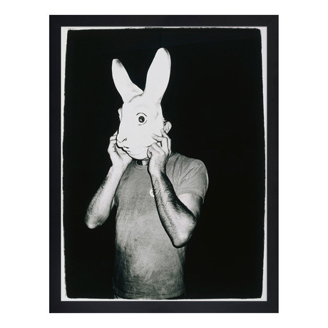 Man With Rabbit Mask // Circa 1979