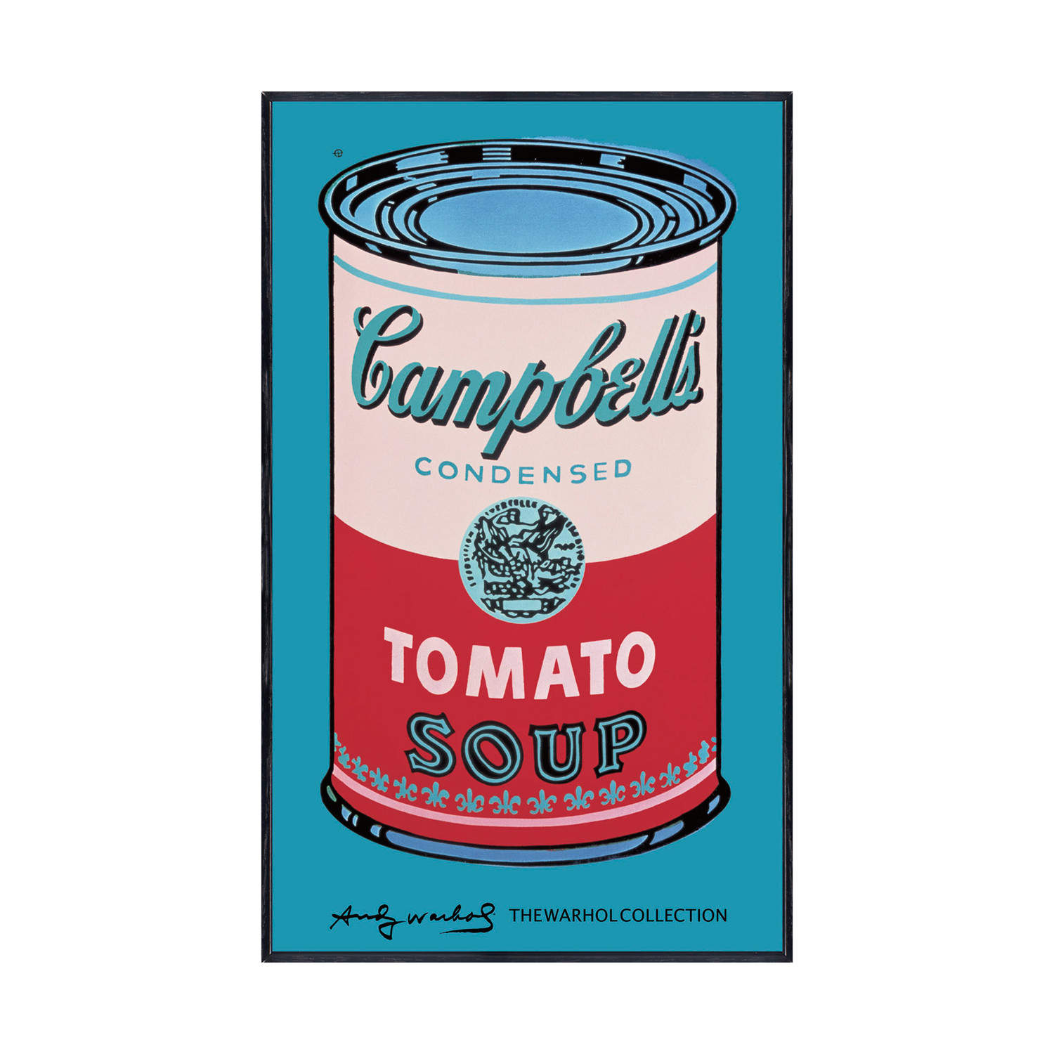 Campbell S Soup Can 1965 Pink Red Warhol Touch Of Modern