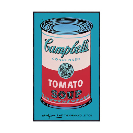 Campbell's Soup Can // 1965 // Pink & Red
