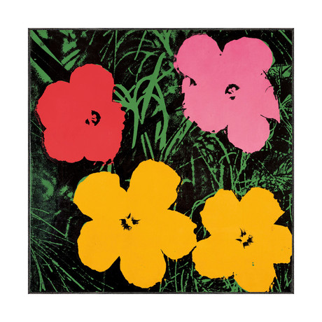 Flowers // 1964 // One Red, One Pink, and Two Yellow