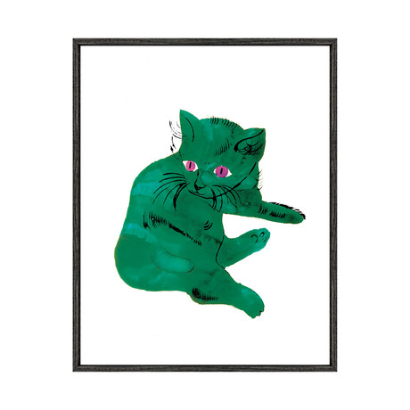 Green Cat "25 Cats Name Sam and One Blue Pussy" // Circa 1954