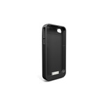 uNu DX Plus Extended Battery Case for iPhone 4/4S // Matte Black & Black