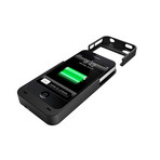 uNu DX Plus Extended Battery Case for iPhone 4/4S // Matte Black & Black