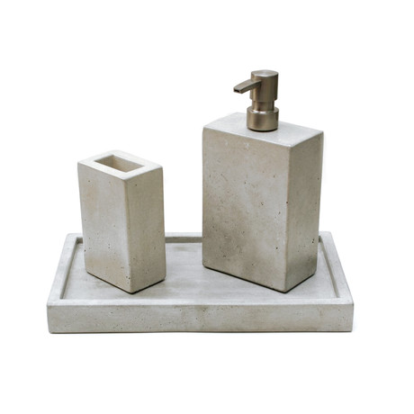 Concrete Bathroom Set