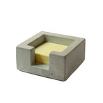 Concrete Post-It Note Holder (Natural)