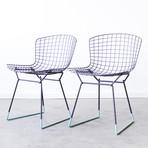 Bertoia Pair // Slate, Blue