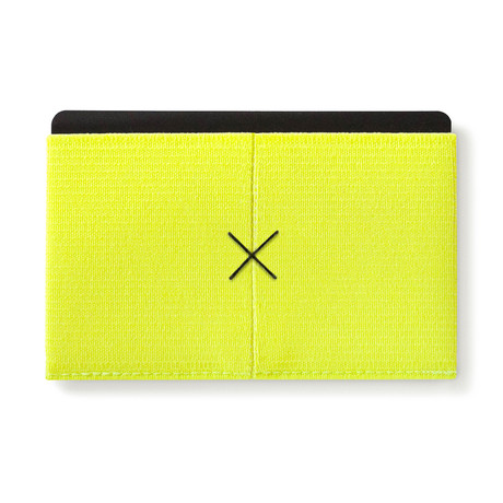 Slim Wallet // Neon Yellow